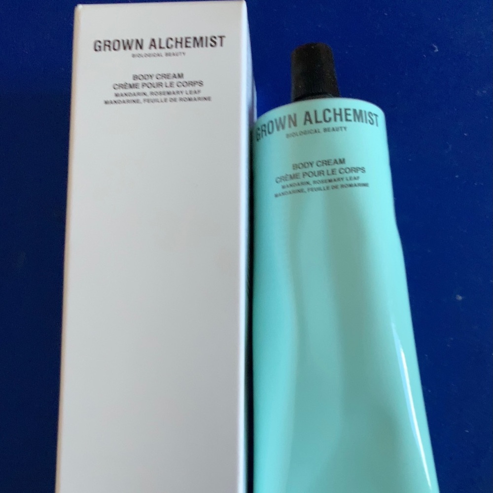 GROWN ALCHEMIST Body Cream Mandarin + Rosemary Full Size 4.05oz 120ml
